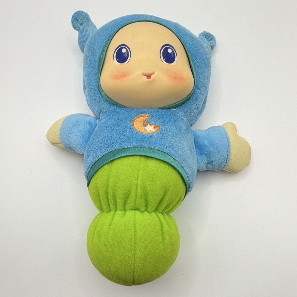 Playskool Blue & Green Plush Baby Doll A1203/A1204 Hasbro 2011